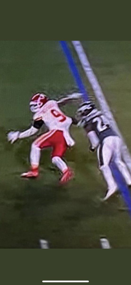 Don’t come at the Chiefs and act like this wasn’t a penalty. It was a flag.