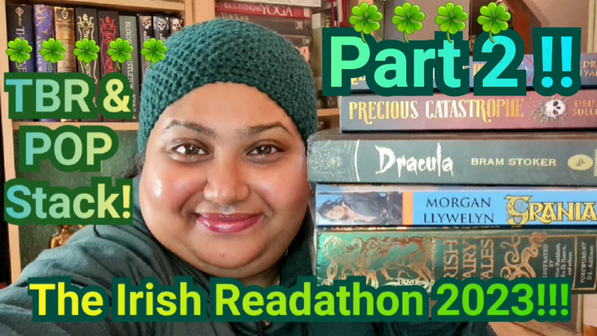 Hi Everyone! Here's my TBR cum POP fir The upcoming IRISH READATHON on booktube in March . Link to this video given below .
youtu.be/fWCUScsNg6U
#booktube 
#irish