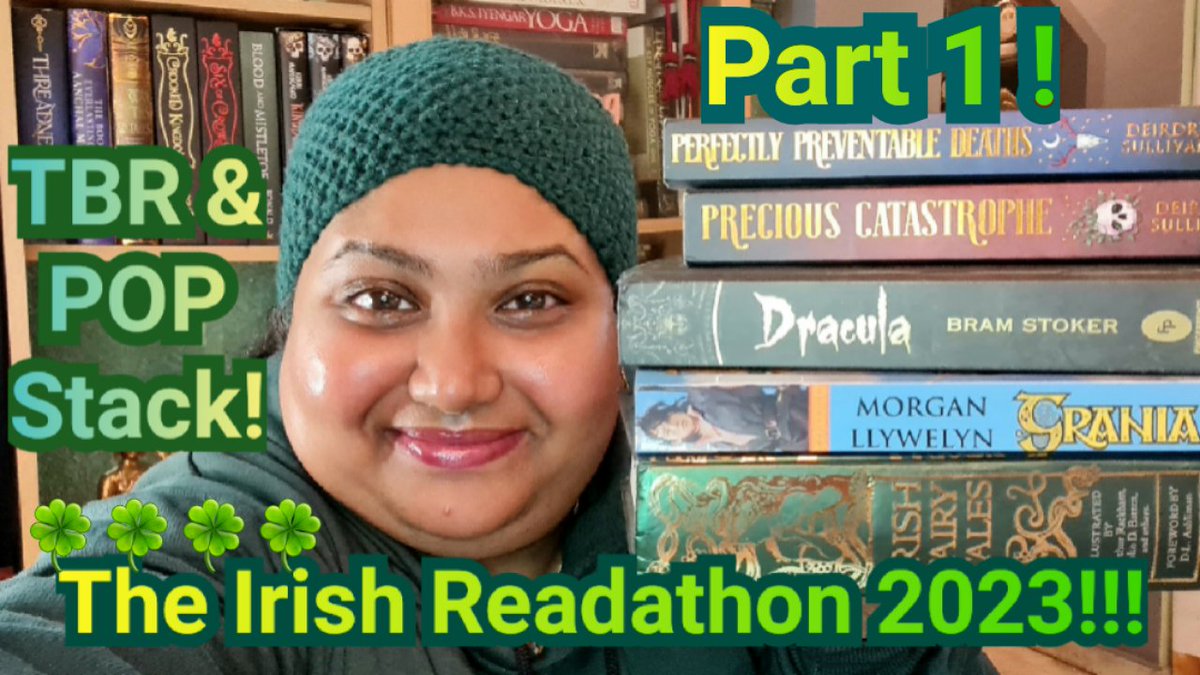 Hi Everyone! My TBR &amp; POP pile for the upcoming March readathon- The Irish Readathon on booktube. Watch the full video here
youtu.be/hVeP39DJ1IU
#booktube
#irish