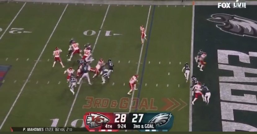 Two blown coverages in the red zone just can’t happen. Thats the game right there.