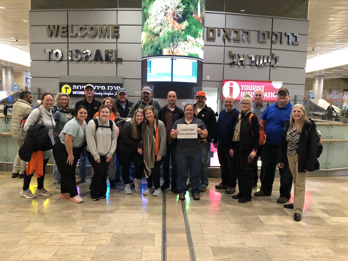 EdmondBonjour's tweet photo. OALP Class XX arrived in Tel Aviv, Israel on Feb. 12.  We are ready to begin our agricultural visits and learn about many of their innovations on Monday. https://t.co/517ETywnZT