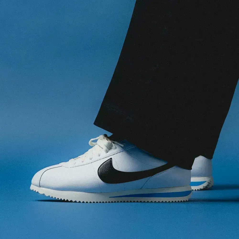 Nike Cortez 'White Black Blue' 10