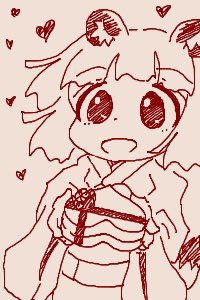 ちかごろのらくがき2
ボンバーたぬき 