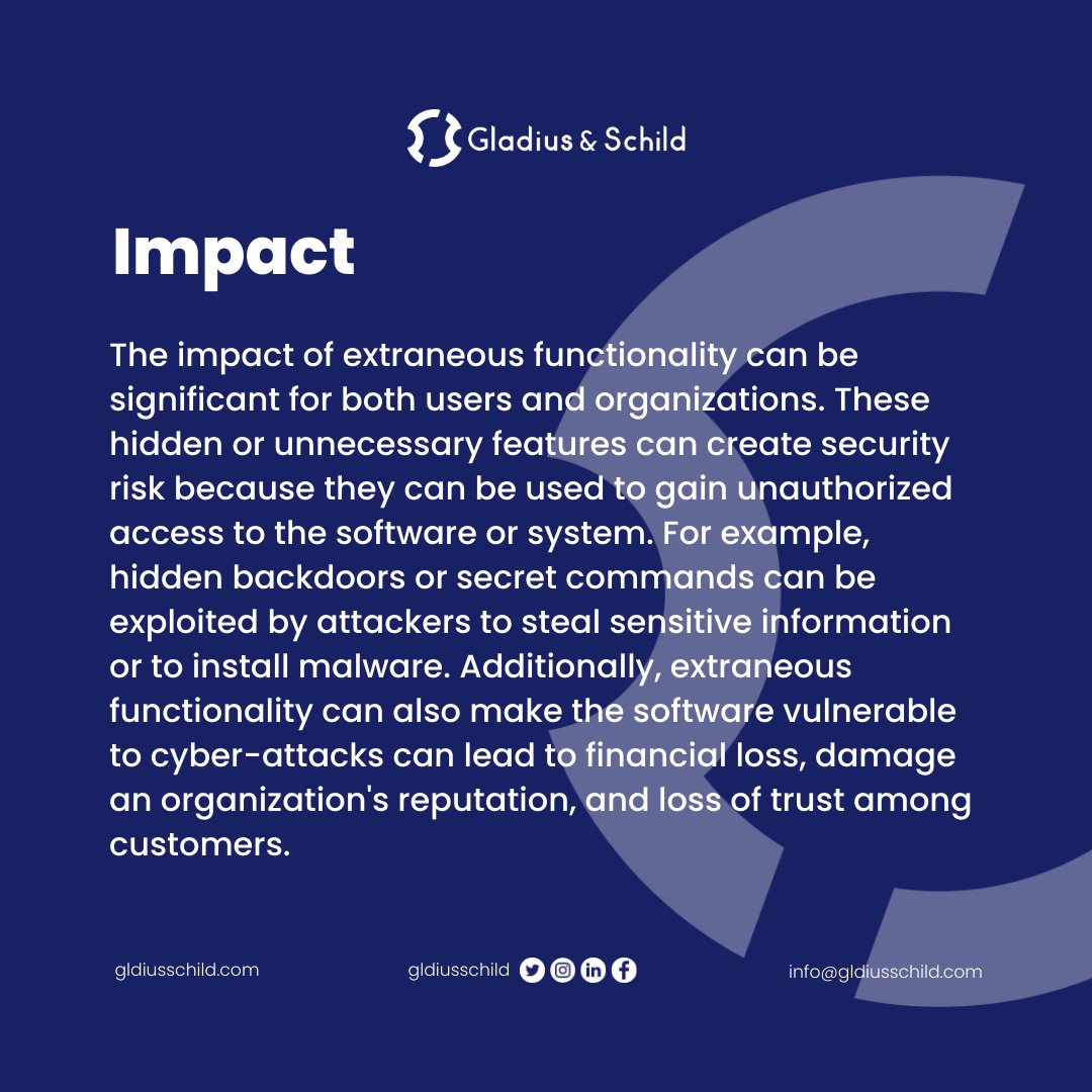 GladiusSchild's tweet photo. Extraneous functionality
#extraneousfunctionanality #atttacks #cyberattack #cyber #cybersecurity #hack #hacking #datahacking #Data #stayschilded https://t.co/jcj4zGLAKH