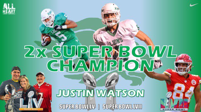 Justin Watson wins Super Bowl with Tampa Bay Buccaneers