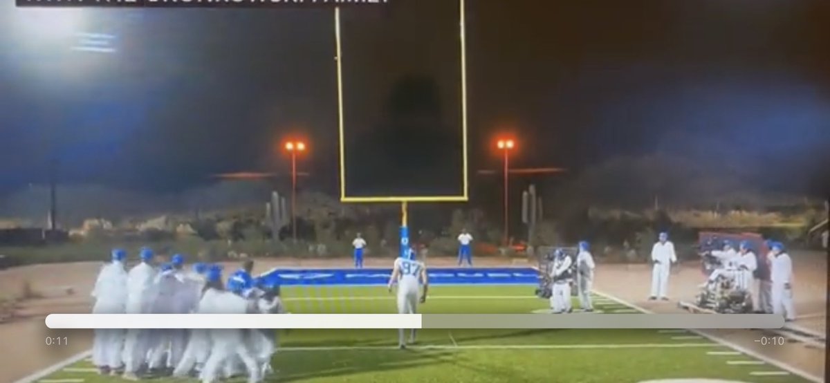 VincentGGTurner's tweet photo. @markjburns88 That kick was good! Ball is blocked by post! https://t.co/fo3r547b5V