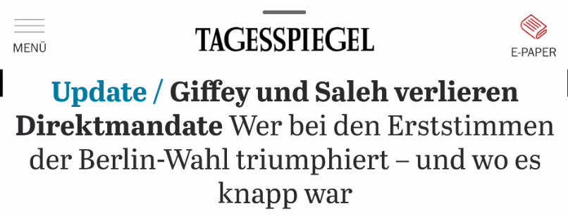 unzulaenglich's tweet photo. #Hengasch in Berlin.
Aus dem Regen einer Ex-Dr. #Giffey, die jeden besoffen schwatzt und der Nichtperson eines #Saleh geht der Wähler in die Traufe des Ex-Versicherungsmaklers #Wegener mit feuchten Zündkerzen.
Ob #Wowi nochmal will? Der war wenigstens lustig. #BER ist ja fertig. https://t.co/aKgviKhhDF