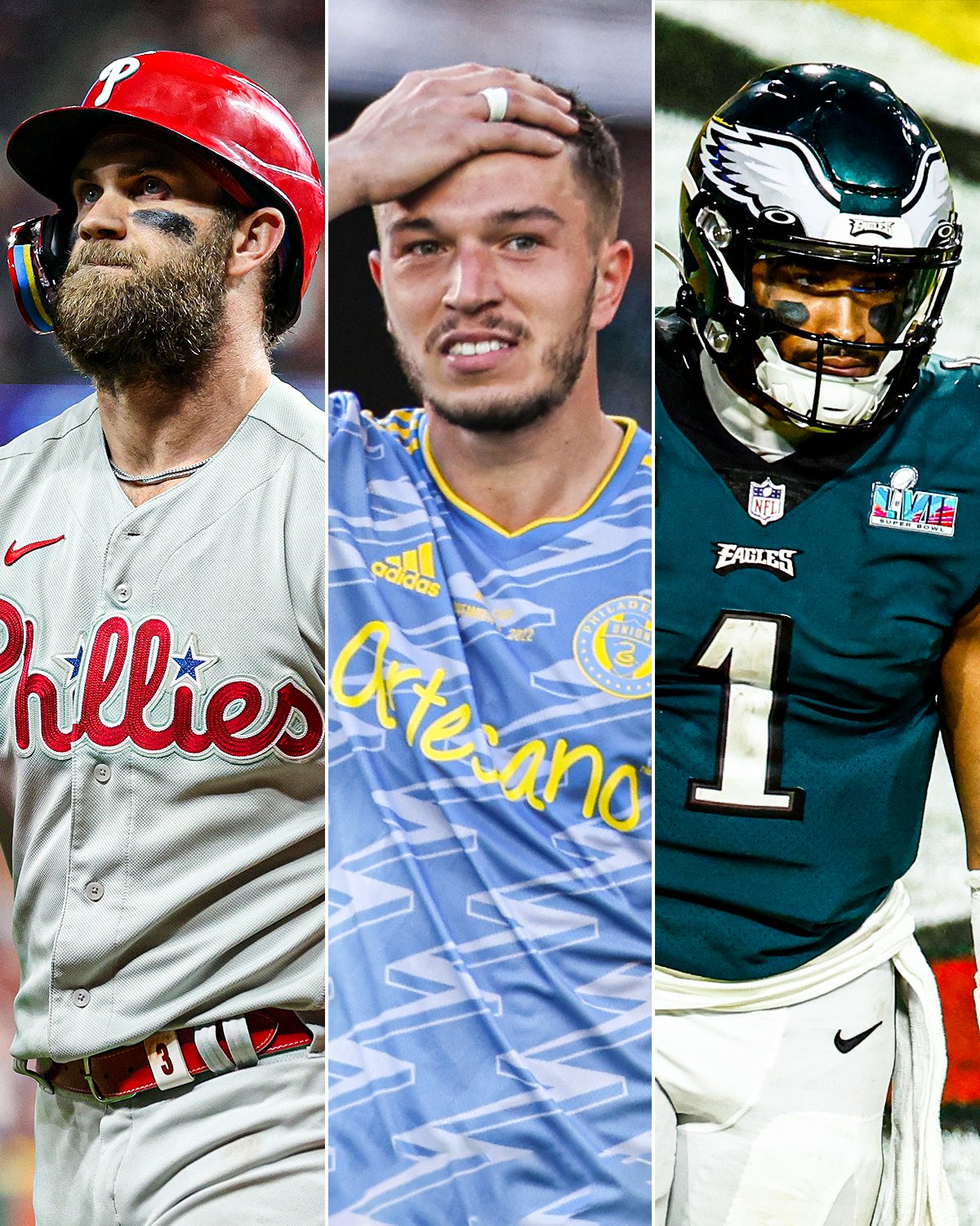 SportsCenter on X: 3️⃣ pro Philly sports teams have come so