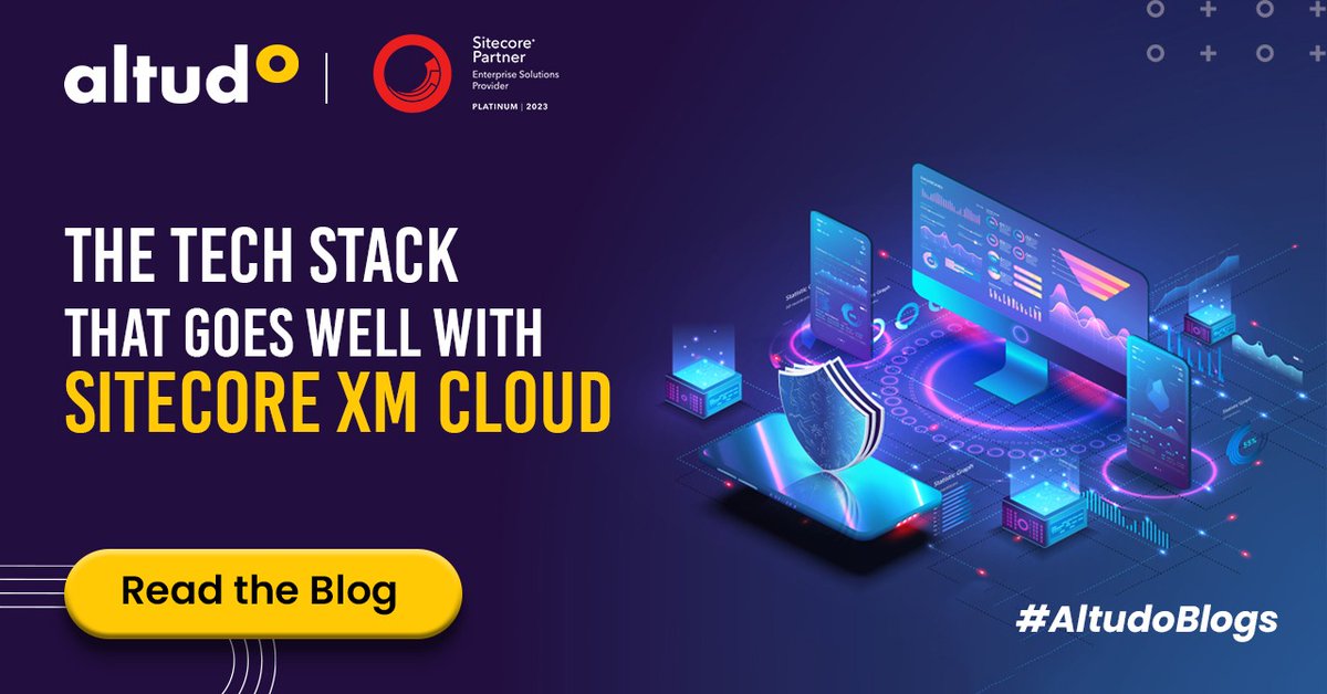 Are you migrating to #Sitecore XM Cloud? 
Here is the best #Tech stack for seamless migration to #SitecoreXM Cloud: bit.ly/Altudo-Blogs-S…

#DigitalTransformation #DigitalExperiencePlatform #Cloud #SitecoreCommunity #SitecorePartner #AltudoBlogs