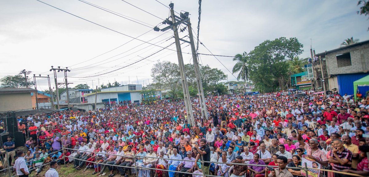 anuradisanayake's tweet photo. Galgamuwa People's Rally https://t.co/y4xeUNiaqe