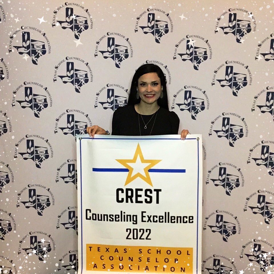 scholarpride's tweet photo. Congratulations to our counselors for receiving the distinguished CREST award this weekend. Your perseverance and commitment to our students is admirable. Congratulations! https://t.co/Q0IAmtmcXD
