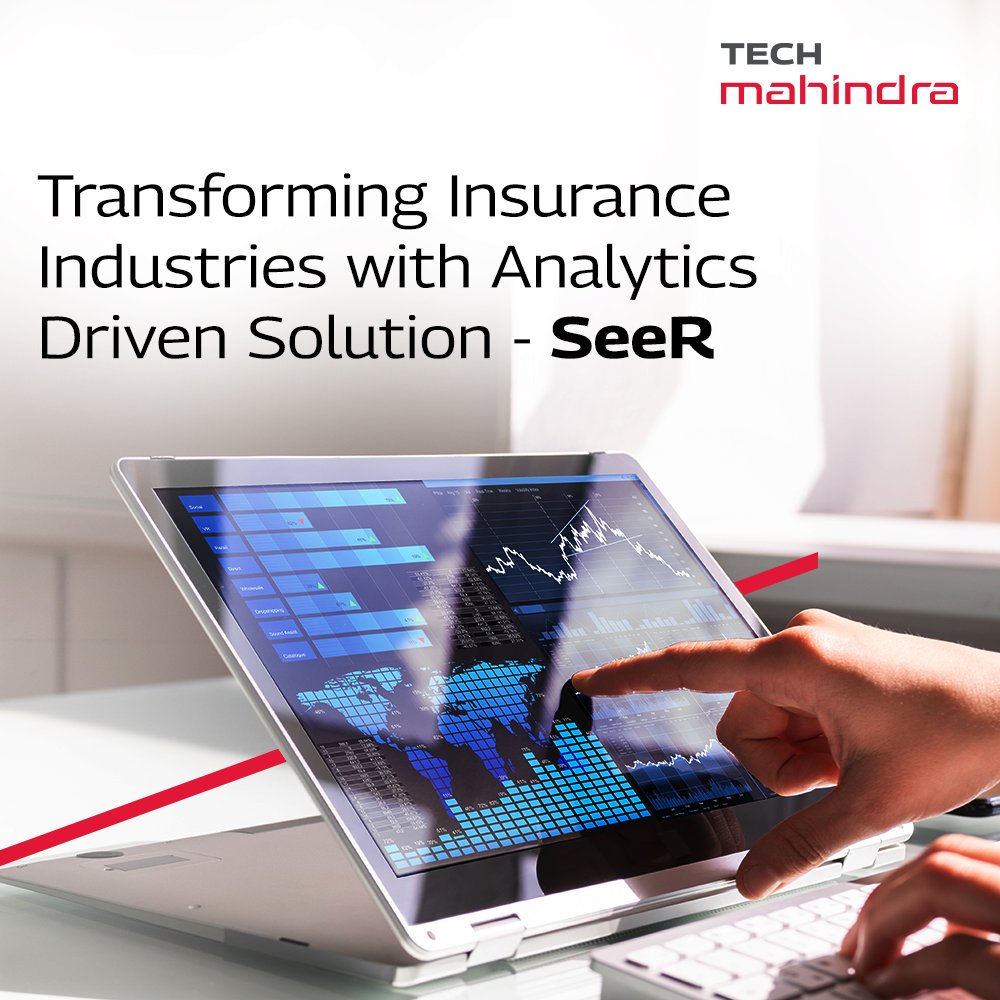 tech_mahindra's tweet photo. Find out how @Tech_Mahindra's analytics-driven solution - SeeR helps #Insurance industries to deliver higher customer retention and business growth.

Know More: https://t.co/kxg67XnKKr

#NxtNow #Analytics #DigitalTransormation https://t.co/kBIf73DmhD