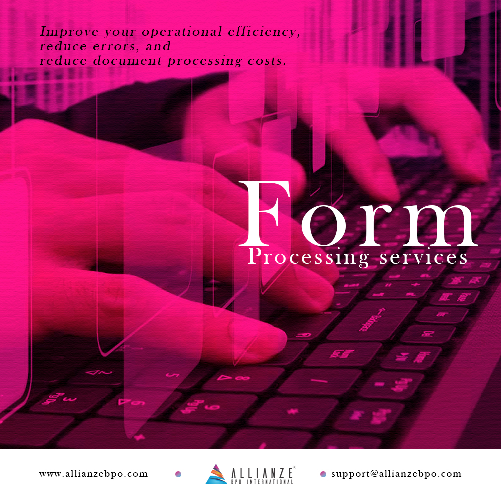 AllianzeBPO1's tweet image. Effortlessly Manage Your Forms with Our Cutting-Edge Processing Solutions

Read more: allianzebpo.com/form-processin…
Mail us: support@allianzebpo.com

#formprocessing #DataConversion #DataProcessing #DataSecurity #Business #Marketing #BPM