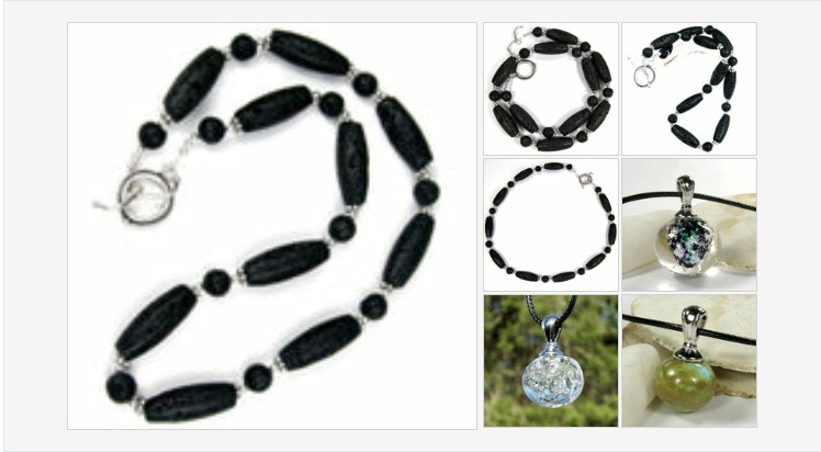 This elegant lava rock necklace looks fabulous for any occasion bit.ly/3OgfVYI via @covergirlbeads #SDFTT #BlackNecklaces #LavaRockNecklaces 
covergirlbeads.com/collections/ar…