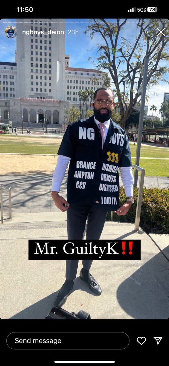 NGBoys_Deion's tweet image. All 3 mandatory prison cases dismissed. No DA rejects. Clean sweep of LA County 🧹🧹🧹. #NGBoys #TheEraser