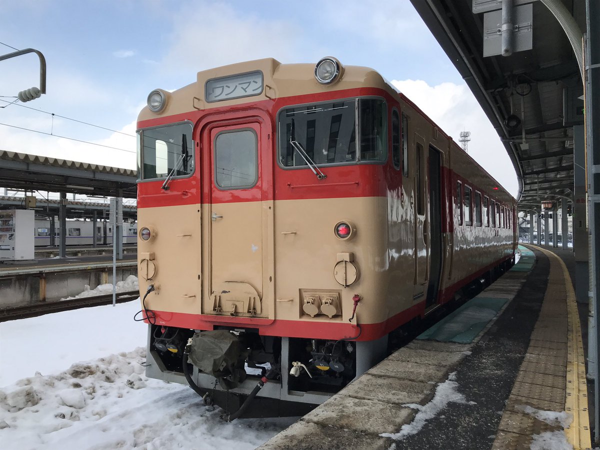 偶然函館駅にいた国鉄色のキハ40
いいよね… 