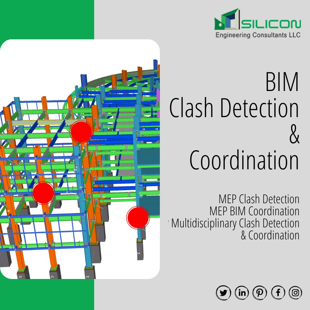 siliconecllc's tweet image. Three Major Types Of Design Clashes That Can Cause Unforeseen Loss Of Time And Money In Construction Projects - 
 
    • Hard Clashes
    • Soft Clashes
    • Workflow Clashes

👉 bit.ly/2Z7uTe1

#CAD #BIM #ClashDetection #3DCoordination #3DModeling #Engineering #AEC