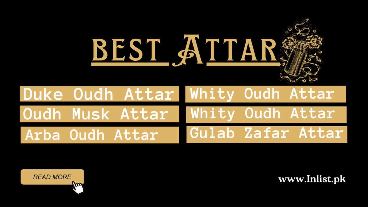 InlistPk's tweet photo. Best Attar name list in Pakistan
If you are interested in learning more, then follow the given link below:
https://t.co/FRBC8FiBcB
#Attar #list https://t.co/Y1Q56xRDT5