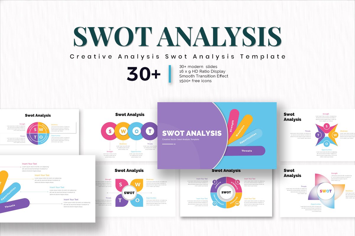 Slide_Stack's tweet photo. Swot Analysis, Creative Presentation

With this SWOT Analysis presentation template, you can create outstanding presentations.

Get this design through this link👇
https://t.co/0tZ2zExQEJ

#swot #analysis #swotanalysis #presentationskills #ppttemplate #modern #creative #pptslides https://t.co/XIfouONywU