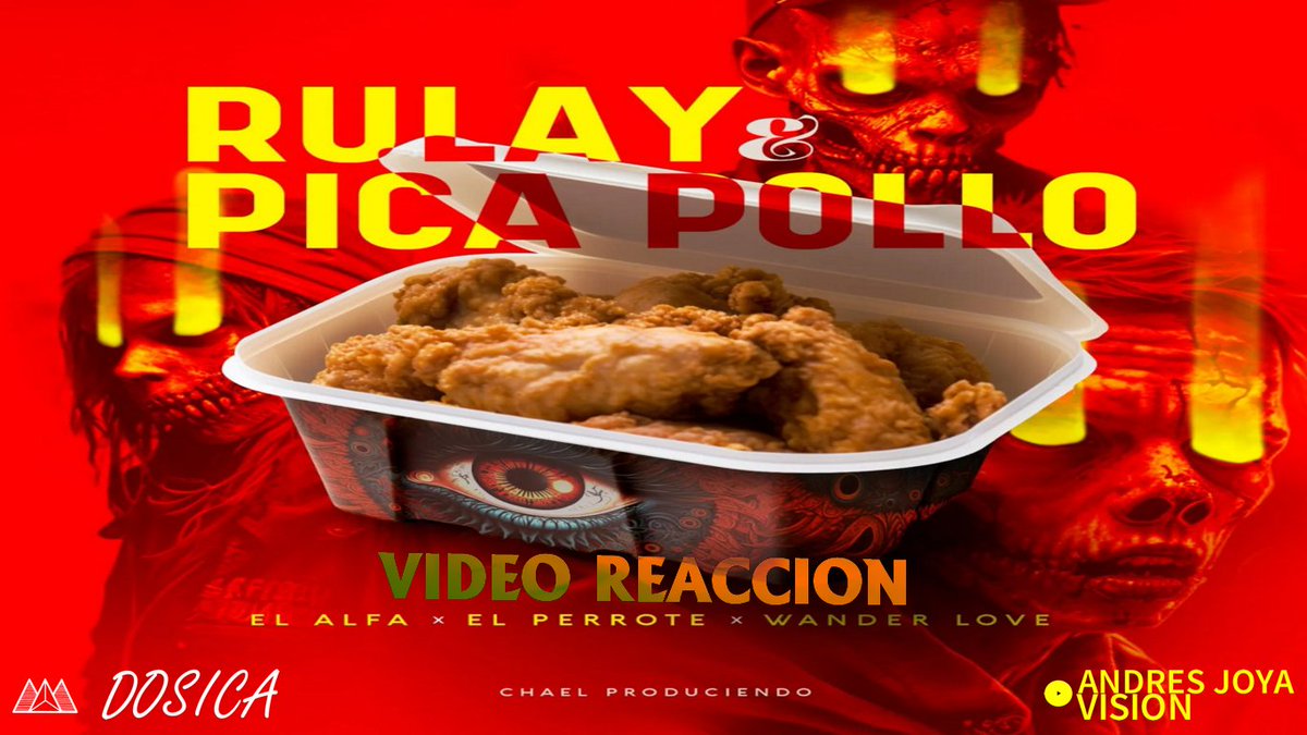 🚨NUEVO VIDEO🚨

En esta oportunidad les traigo la video reacción de la canción de El Alfa - Rulay & Pica Pollo (FT. El Perrote & Wander Love), espero lo disfruten solo por YouTube 

youtu.be/yKXoQGWXlgE

#ElAlfa #WanderLove #ElPerrote #RulayYPicaPollo #AndresJoyaVision