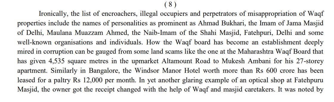 What is common among:

Taj Mahal
Bet Dwaraka
Charminar
Ambani's house
77% of Delhi
42% of Hyderabad...