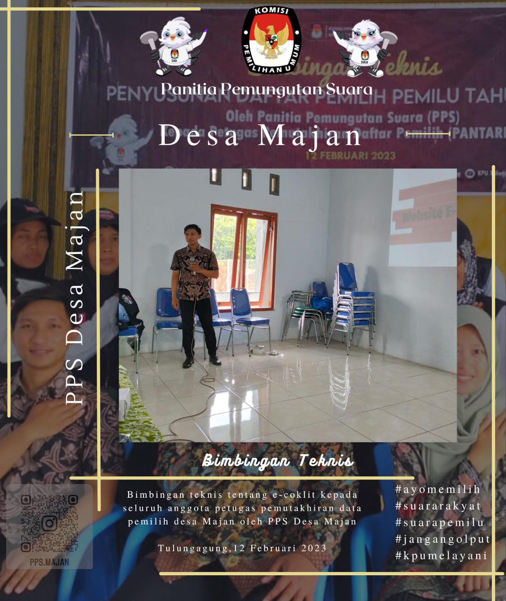 rikoant's tweet photo. @kpu_tulungagung
#KPUMelayani 
#PemiluSerentak2024 https://t.co/muhM1U9bmV