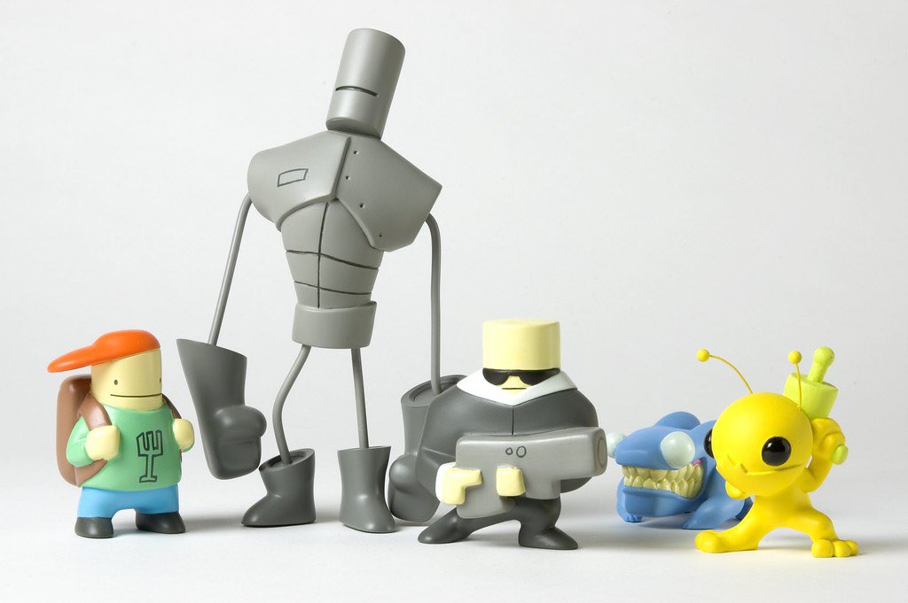 Newgrounds characters that were made into figures/plushies🧵