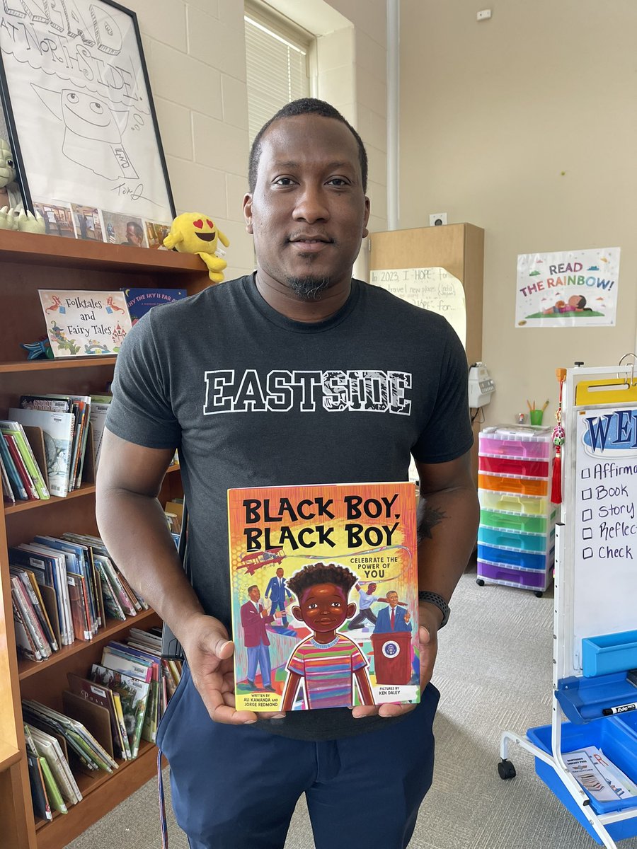 Huge Shoutout &amp; Thank You to <a href="/KatColeReads/">Kathryn Cole</a> for a copy of this Book! This book Men’s a lot to me being a “ Black Boy” my librarian is better than yours!!! <a href="/NorthsideES/">Northside Elementary</a> <a href="/NESAPKJones/">Kirtina Jones</a> <a href="/csharpless1/">Coretta Sharpless</a>