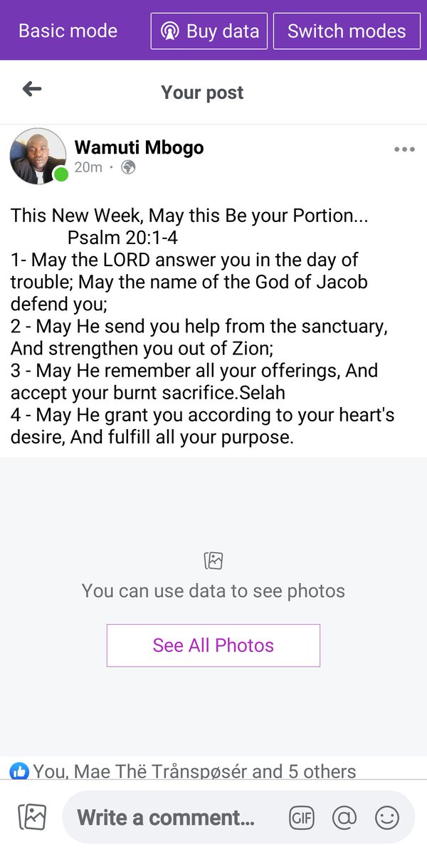 This New Week, May this Be your Portion...
            Psalm 20:1-4
#wmldailyword