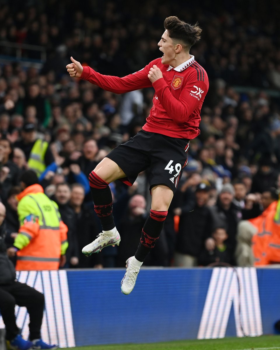 Alejandro Garnacho has been directly involved in four goals as a substitute this season in the #PL (2 goals, 2 assists), the most of any player 👏

#LEEMUN