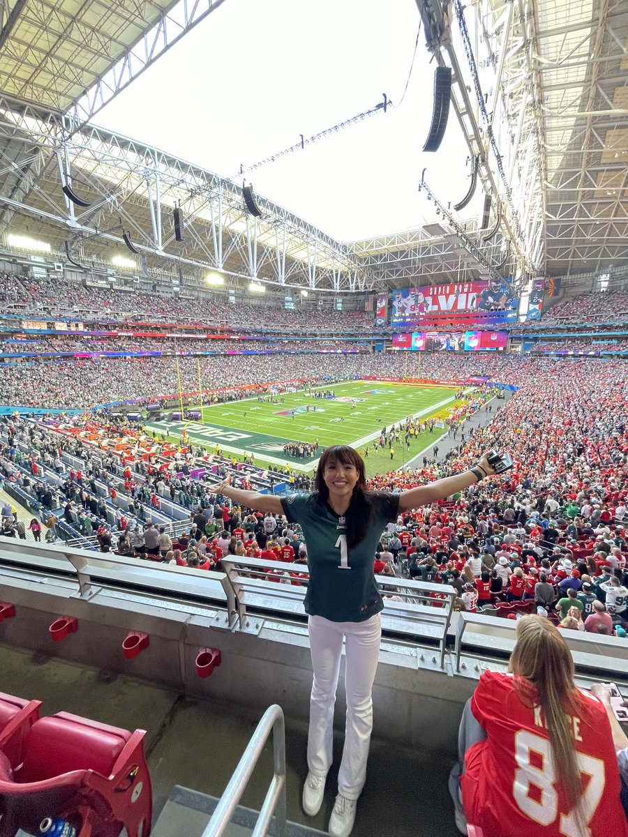 Such a great game 👏🏽👏🏽🦅 #SuperBowlLVII