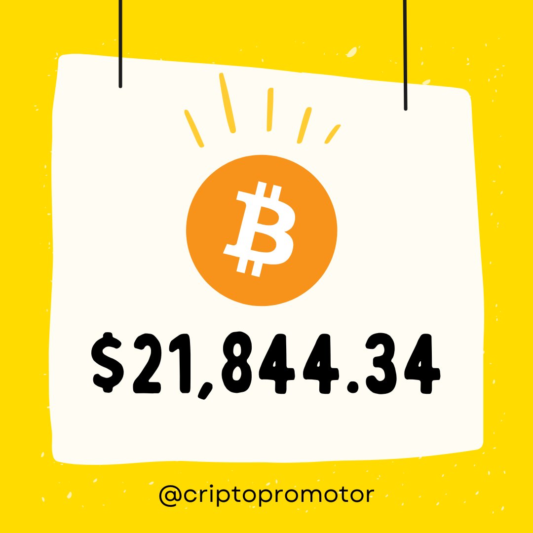 CriptoPromotor's tweet image. precio de bitcoin