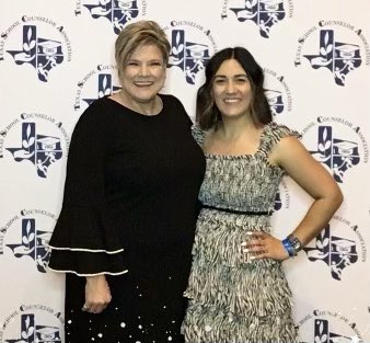 presscounselor's tweet photo. Enjoyed tonight at Texas School Counselor Association CREST award dinner. We received the CREST ADVOCACY award! So thankful to be supported by so many people! https://t.co/Lpub4ccNJI