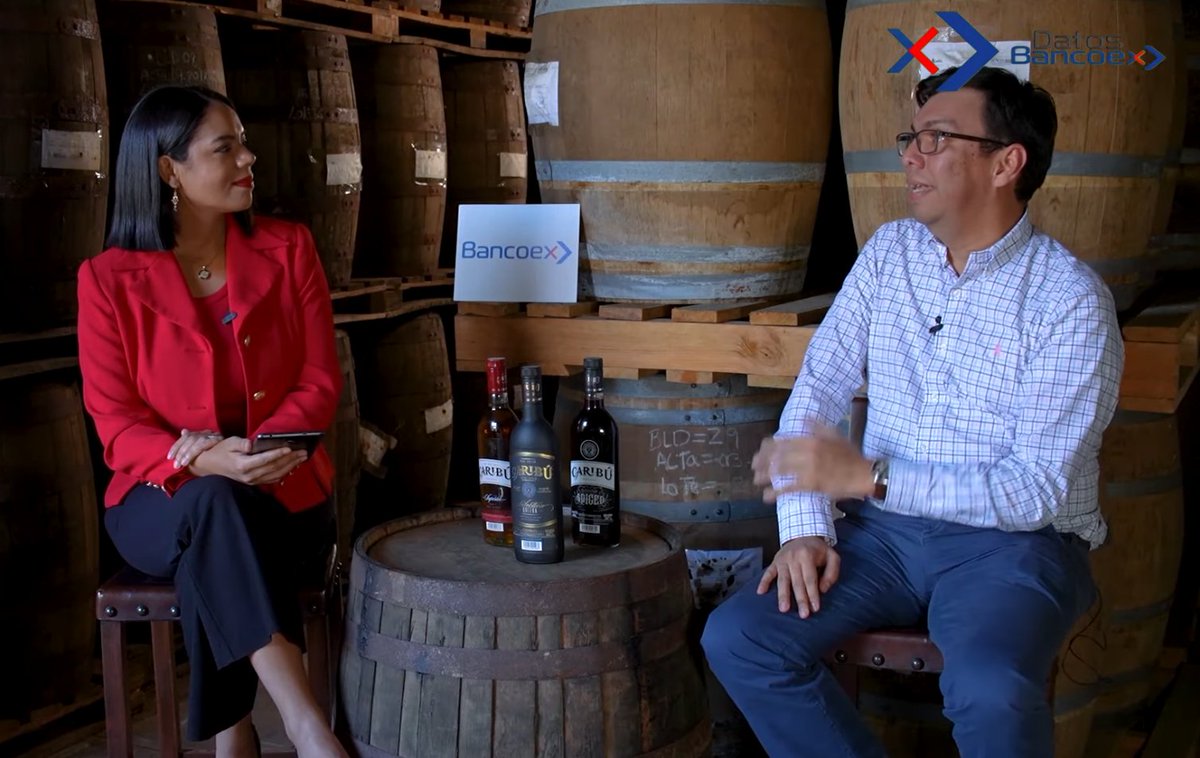 lubrio's tweet photo. (VIDEO) #DatosBancoEx Creadores del Ron Caribú (Bodegas Luedíaz) explican cómo crearon y exportaron nuevos productos con apoyo de BancoEx y el estado venezolano
Aquí: 👉👉👉https://t.co/W7LCeNnm4f https://t.co/43fRdNa7Dq
