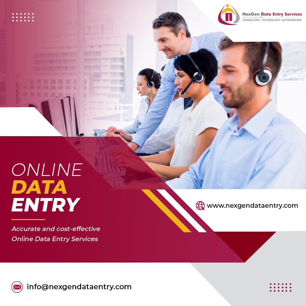 nexgendataentry's tweet photo. Unlock Your Business's Potential with @NexGenDataEntry Services!

Say goodbye to tedious and time-consuming data entry tasks with our #onlinedataentryservices

Learn More: https://t.co/wU1KfN5EaE

#OnlineDataEntry #BPO #bposervices #BulkDataEntry #DataEntryBusiness https://t.co/qqpPrt6wVl