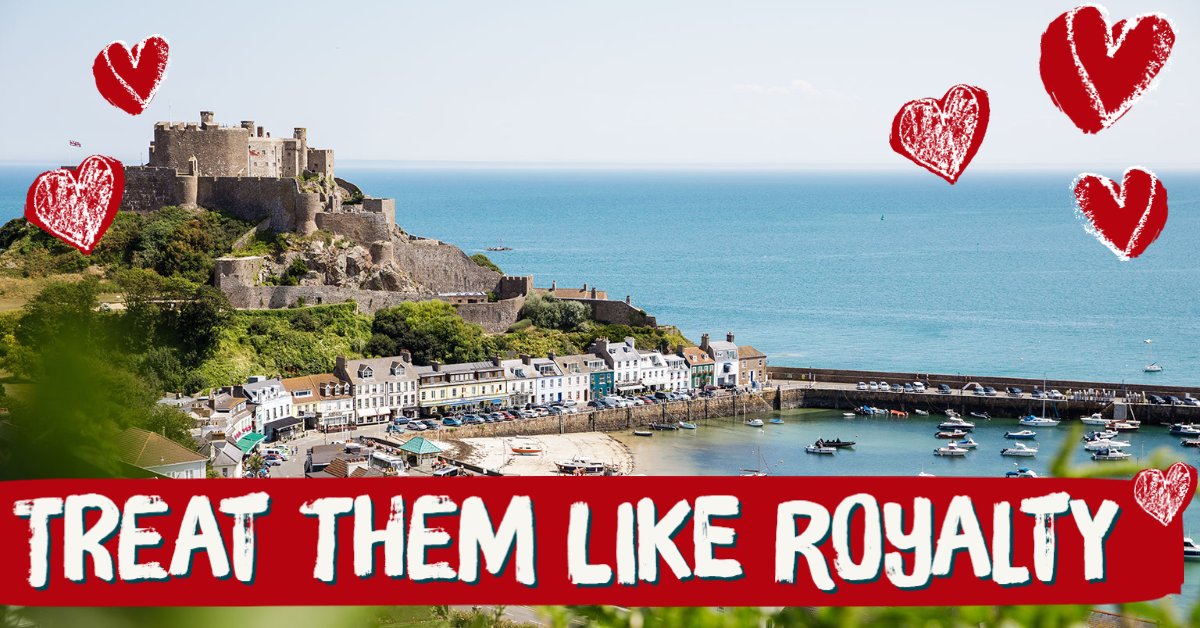 Treat your king or queen to spectacular castle views at our Gorey Shack this Valentine's Day ❤️ Book now for a special lunch or dinner #valentines