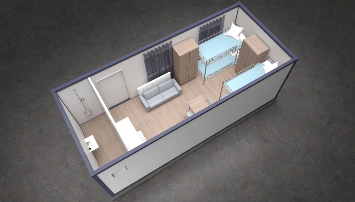 dgnplus's tweet image. Bursa Ticaret ve Sanayi Odası öncülüğünde, geçici yaşam için gerekli özelliklerle donatılmış konteyner kampanyasına destek vermekten mutluluk duyuyoruz.