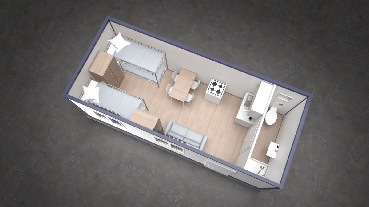 dgnplus's tweet image. Bursa Ticaret ve Sanayi Odası öncülüğünde, geçici yaşam için gerekli özelliklerle donatılmış konteyner kampanyasına destek vermekten mutluluk duyuyoruz.