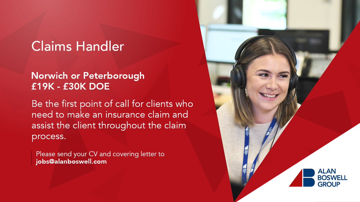 Alan Boswell Group on Twitter "🧑‍💼Join our team in Norwich or 