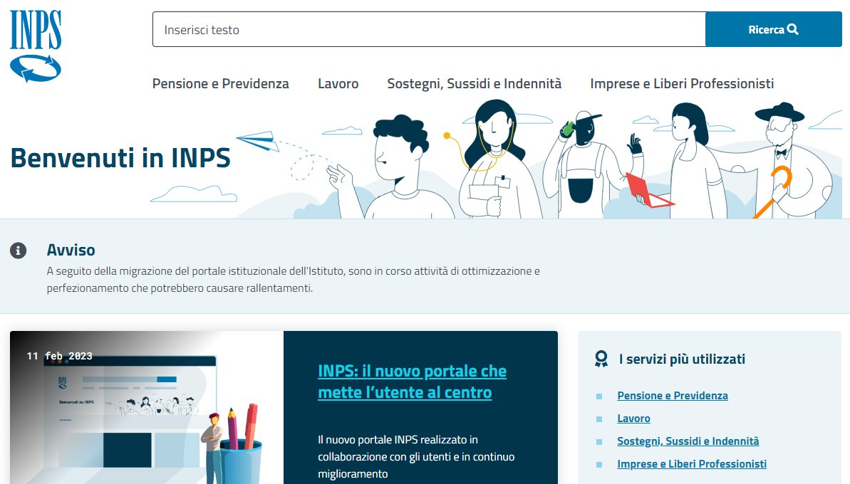 INPS tweet media
