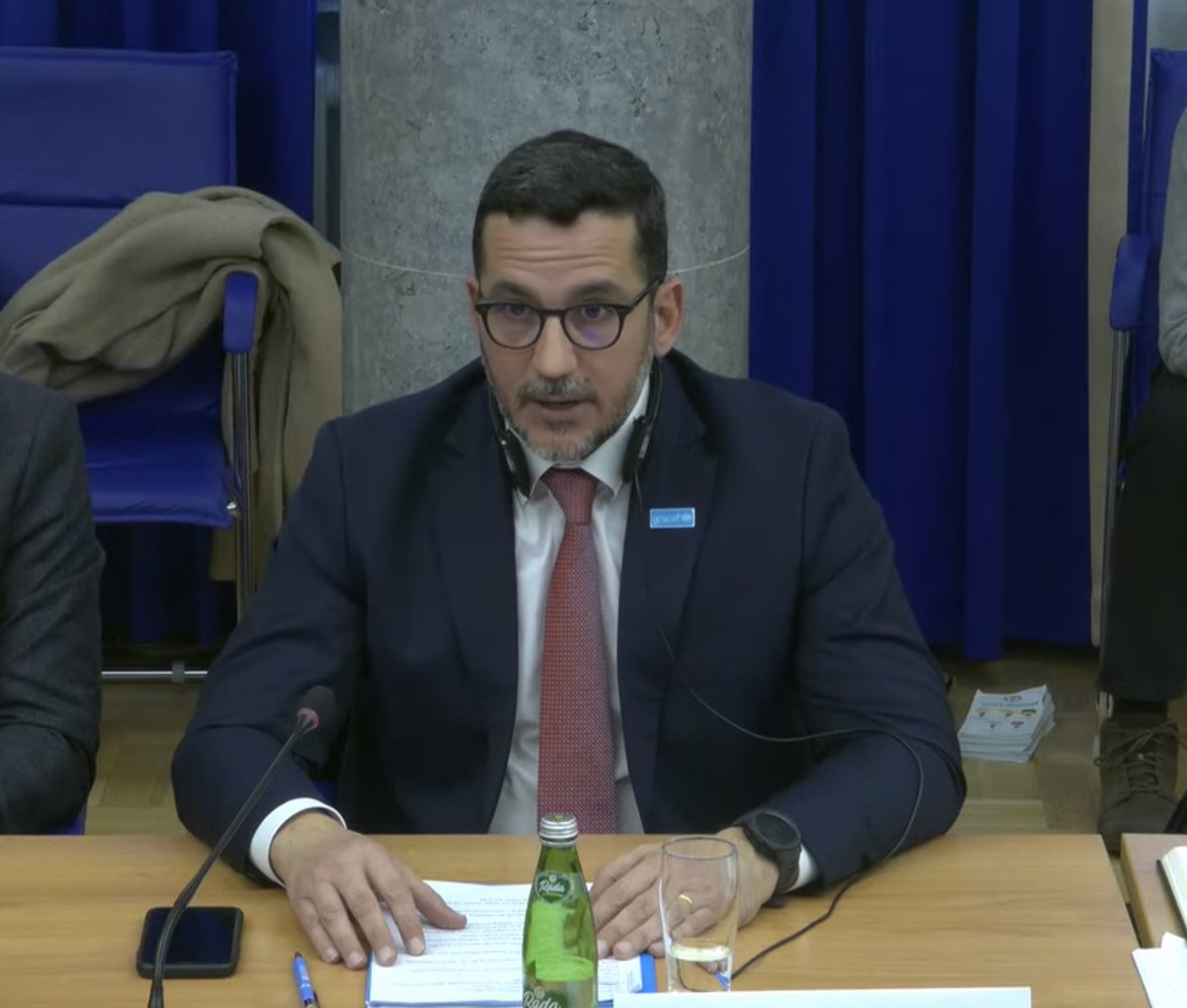 UNICEFmne's tweet photo. „Niska stopa imunizacije je sada crveni alarm, jer se njene posljedice mogu mjeriti dječijim životima. Drago mi je što je ovo pitanje prava djeteta prepoznato kao prioritet ovog odbora, a time i cijelog društva. Za UNICEF će ovo pitanje nastaviti da bude apsolutni prioritet 👇1/2 https://t.co/GZIRLVO47e