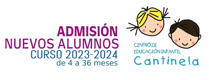 A partir del próximo 1 de Marzo quedará abierto en Cantinela el plazo de Admisión para el próximo Curso 2023 – 2024. centroinfantilcantinela.es/admision-nuevo…