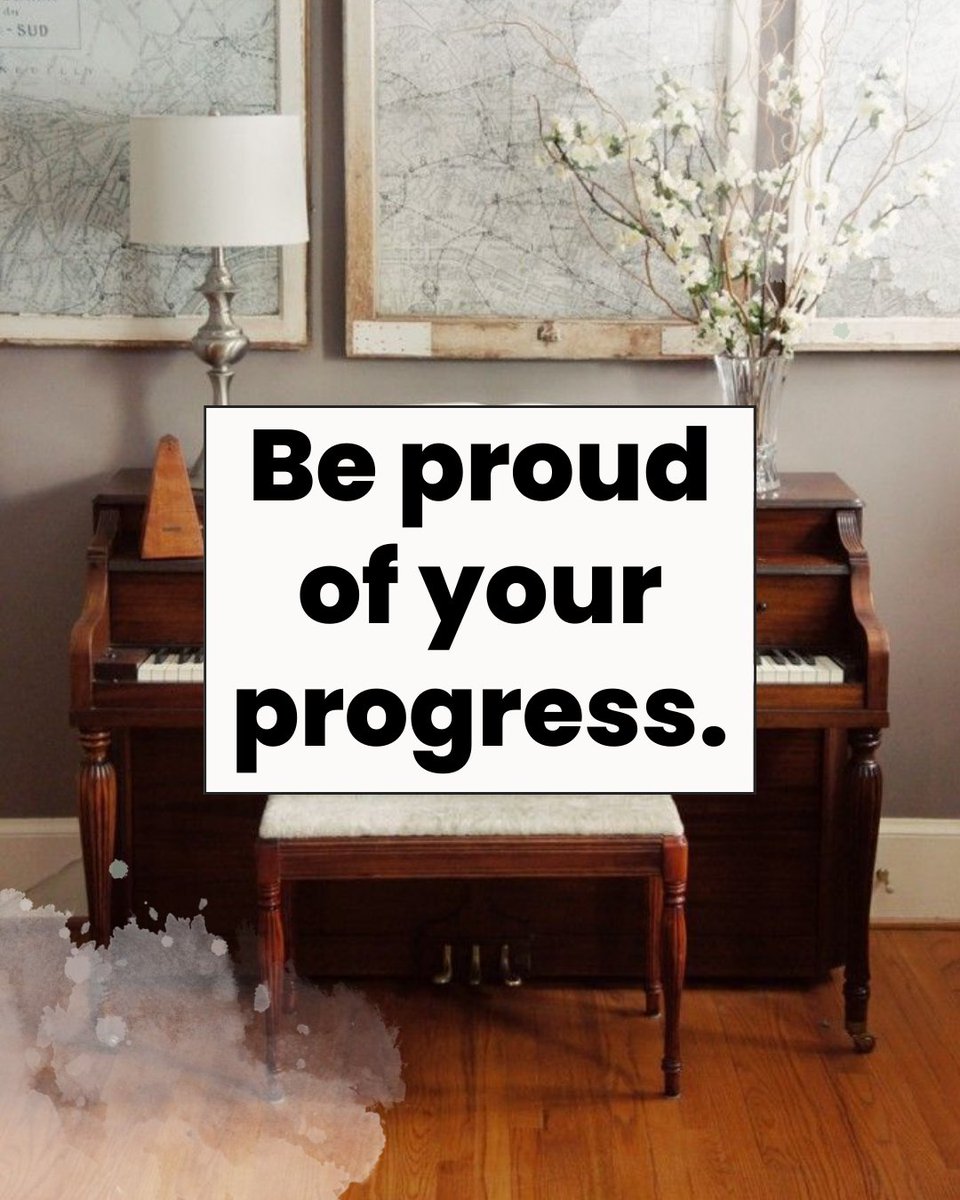 FormingMusic's tweet image. It is always a wonderful feeling to reflect on the progress you have made, especially in something as challenging and rewarding as learning to play the piano.

#pianolessons #pianolessonsforkids #pianolessonsforadults #onlinepianolessons #pianoquotes