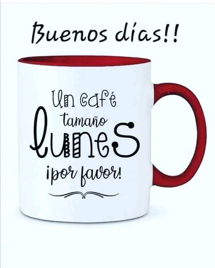 Buenos días amigos cafeteros ☕☕☕👏👏 #FelizLunesATodos #JuventudIntegraciónYPaz