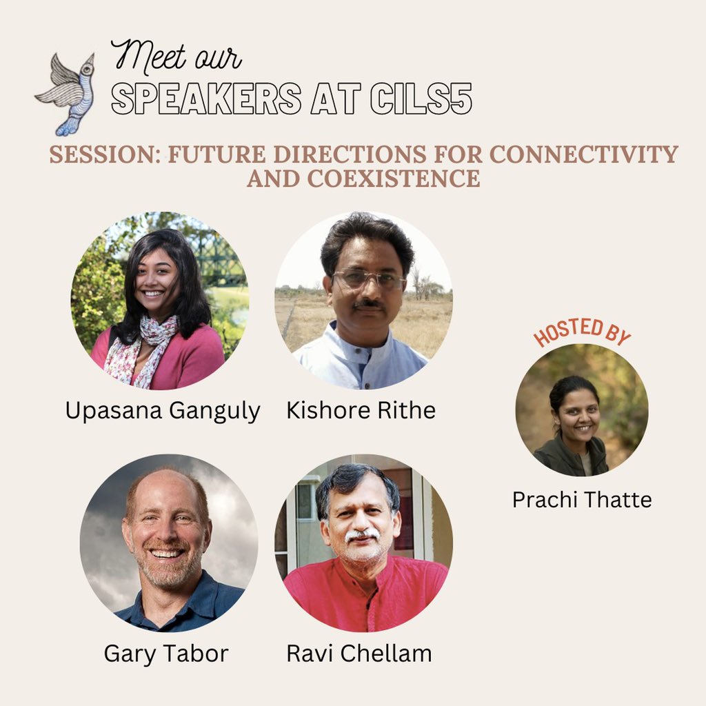 Conserving_CI's tweet photo. Meet our esteemed speakers for the “Future directions for connectivity and coexistence” session at CILS5
To read more about speakers at #CILS5 see this link: https://t.co/Tvzt493IOv https://t.co/08AnTTUbOk
