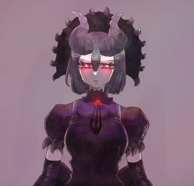 ちょっと機嫌が悪い黒でぃあちゃん 