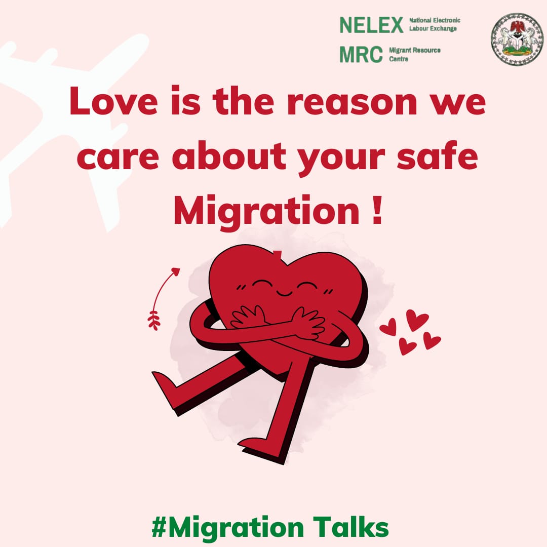 MRC really cares about you!
Your safe migration is our priority!!!

#mrc_lagos
#travelright 
#monthoflove
#migrationtalks
#safemigration
#safeisbetter