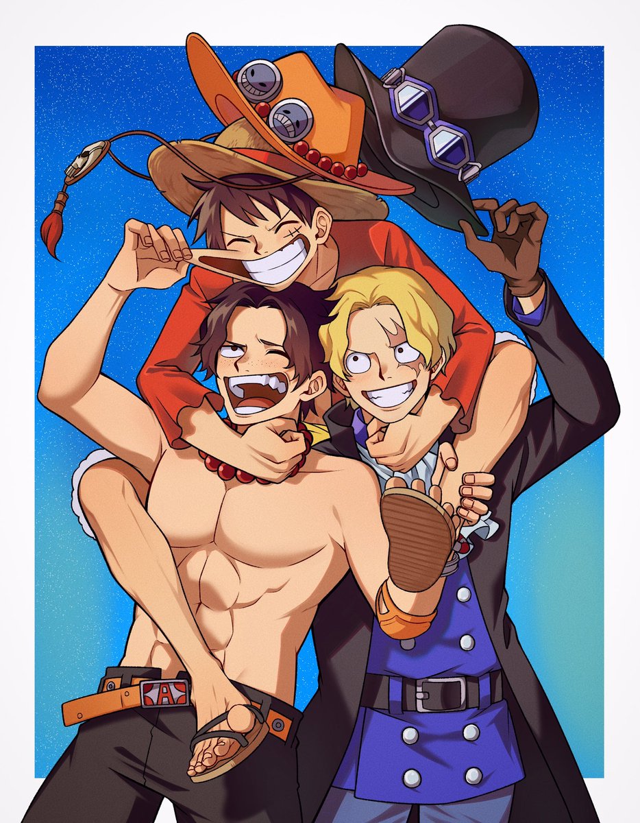 # 私の絵柄で見てみたいキャラっていますか
盃兄弟！