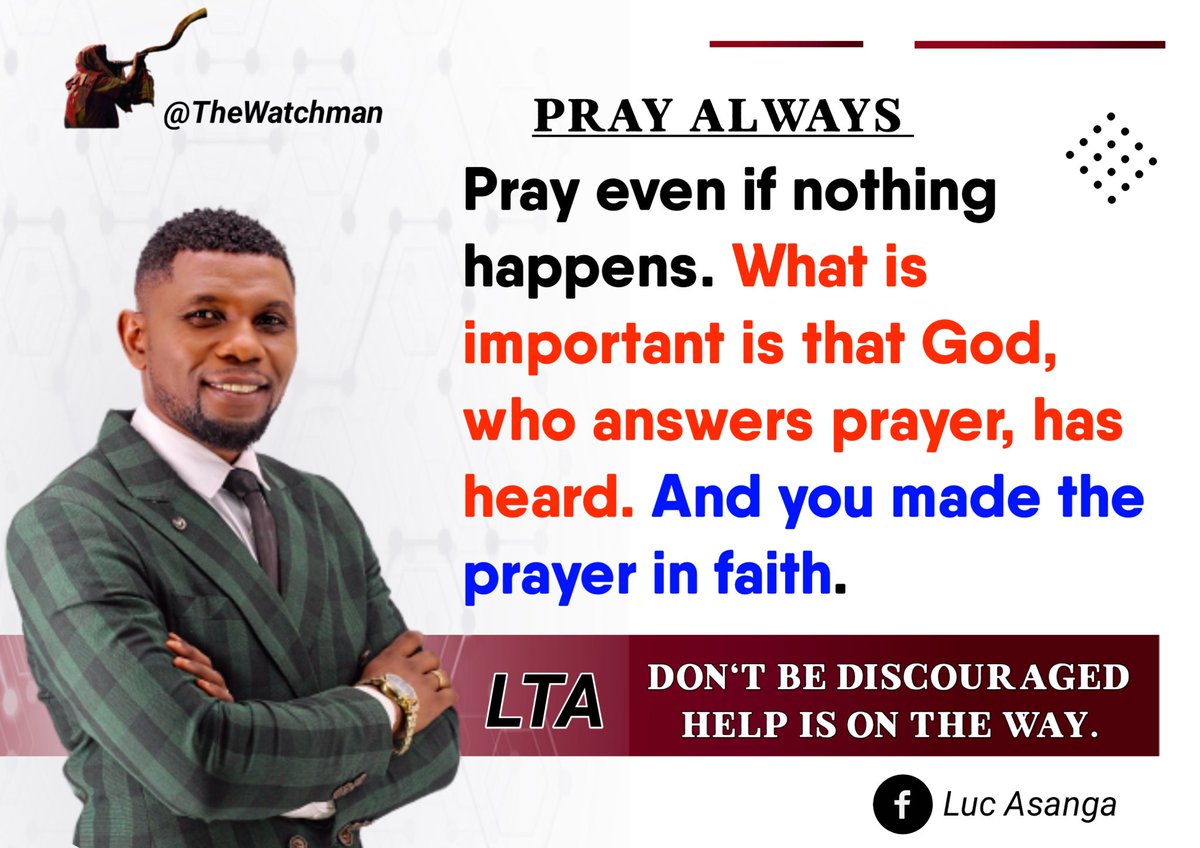 AsangaLuc's tweet photo. PRAY ALWAYS https://t.co/3GOMeUdDr1