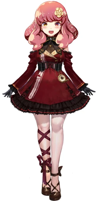 バレンタインあまふわヘアー #マリン新髪型予想 